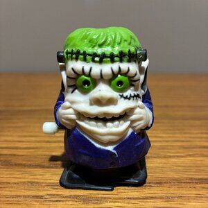 Rare Spooky Family Halloween Wind-Up Action Walking Frankenstein Monster-Works